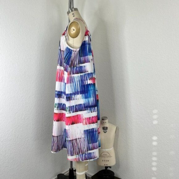 Anthro 'Sonora' Sachin + Babi Tie Dye Water Color Midi Dress - Picture 5 of 10